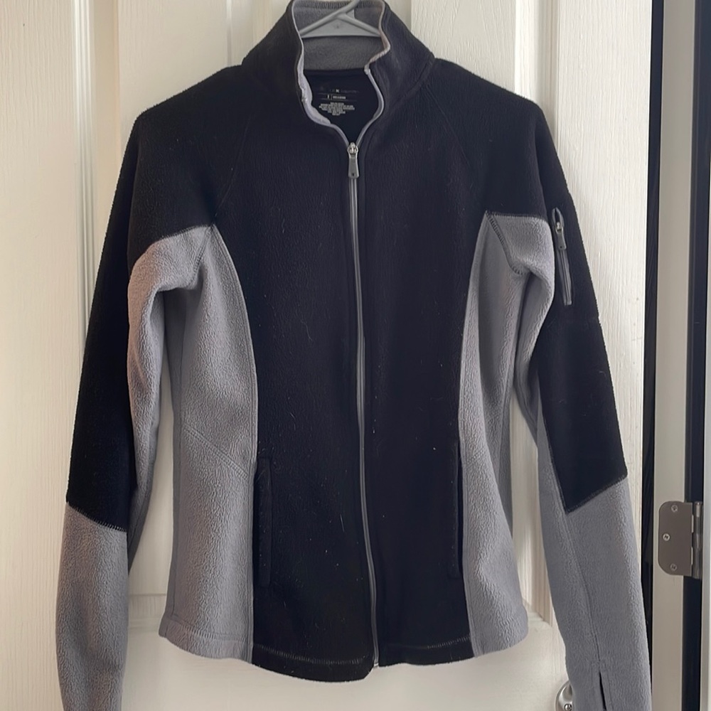 Zip up fleece sweater